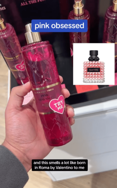 pink obsessed fragrance mist