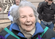 evelyn eales on her 104th birthday
