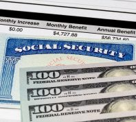 social security card and 100 dollar bills