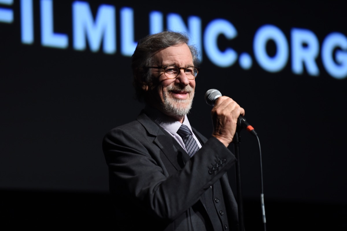 Steven Spielberg at NYFF in 2015