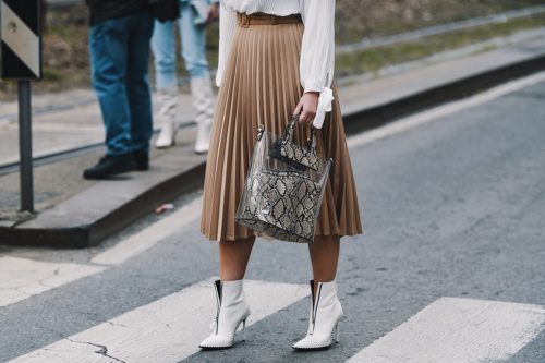 Street style – Purse detail before a fashion show during Milan Fashion Week - MFWFW19
