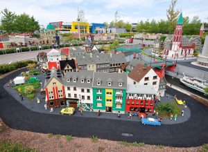 mini Europe from LEGO bricks in LEGOLAND in Gunzburg