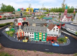 mini Europe from LEGO bricks in LEGOLAND in Gunzburg