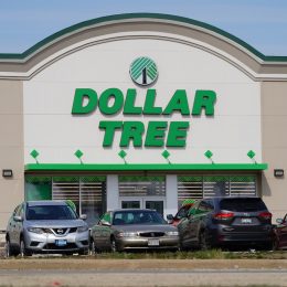 Dollar Tree store with cars parked in front