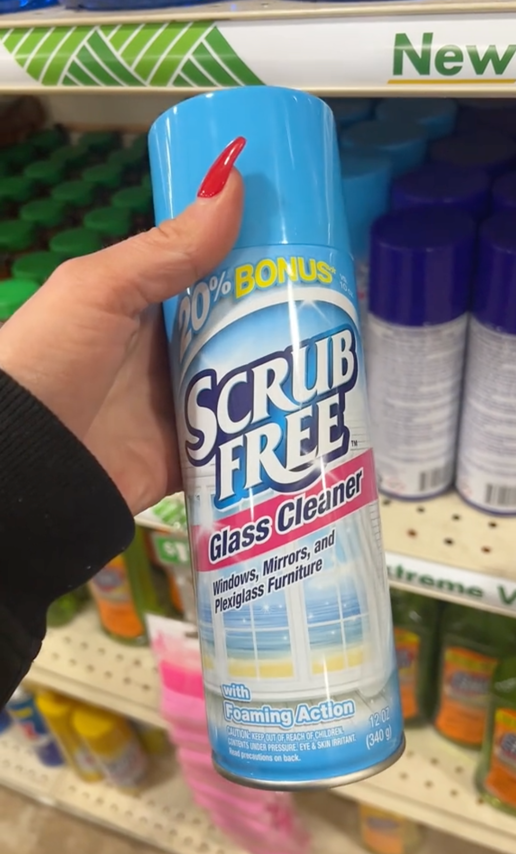 scrub free shower spray
