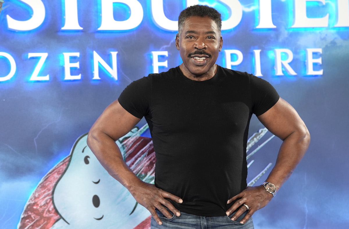 Ernie Hudson during a photo call for the cast of Ghostbusters: Frozen Empire