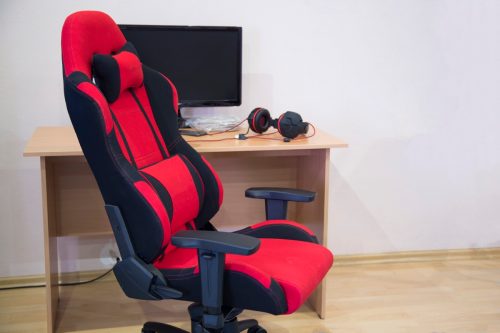 Computer chair. Professional series. Orthopedic chair.