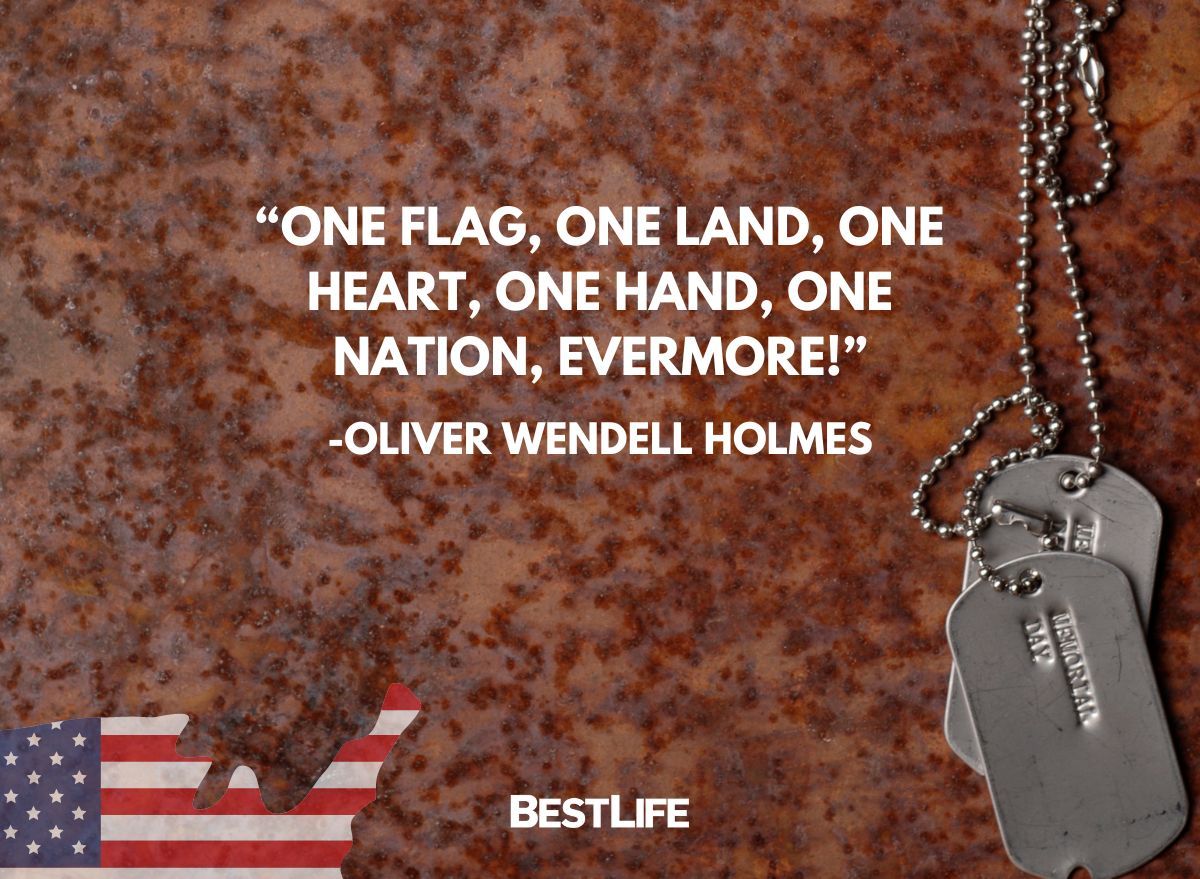 37 Memorial Day Quotes to Honor Our National Heroes — Best Life