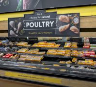 Poultry section at Walmart