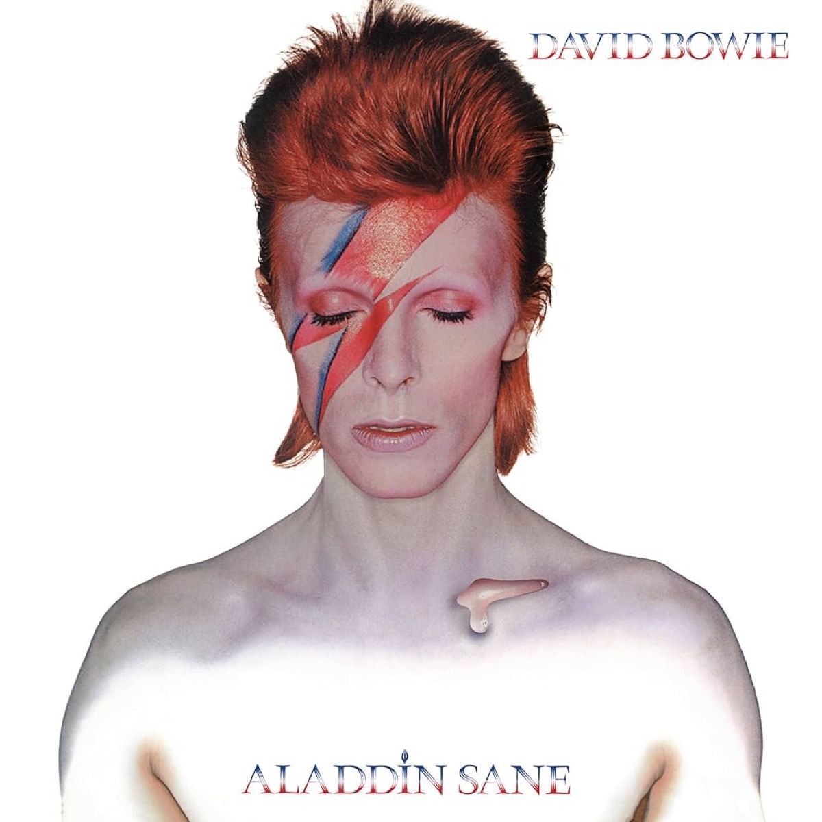 "Aladdin Sane" by David Bowie album cover