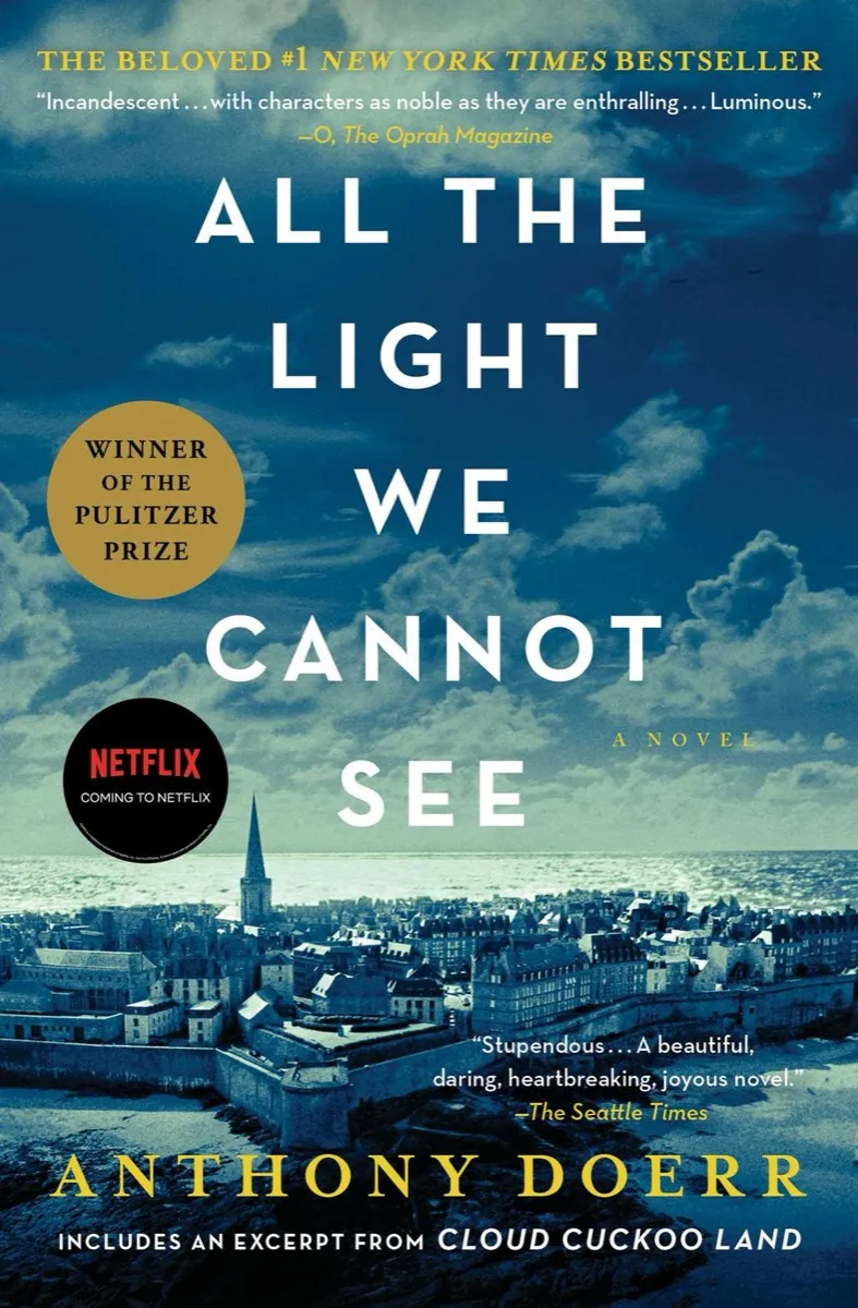 "All the Light We Cannot See" by Anthony Doerr book cover