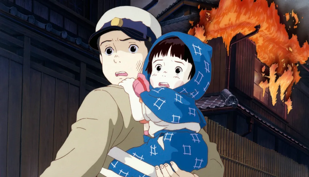 Still from Grave of the Fireflies