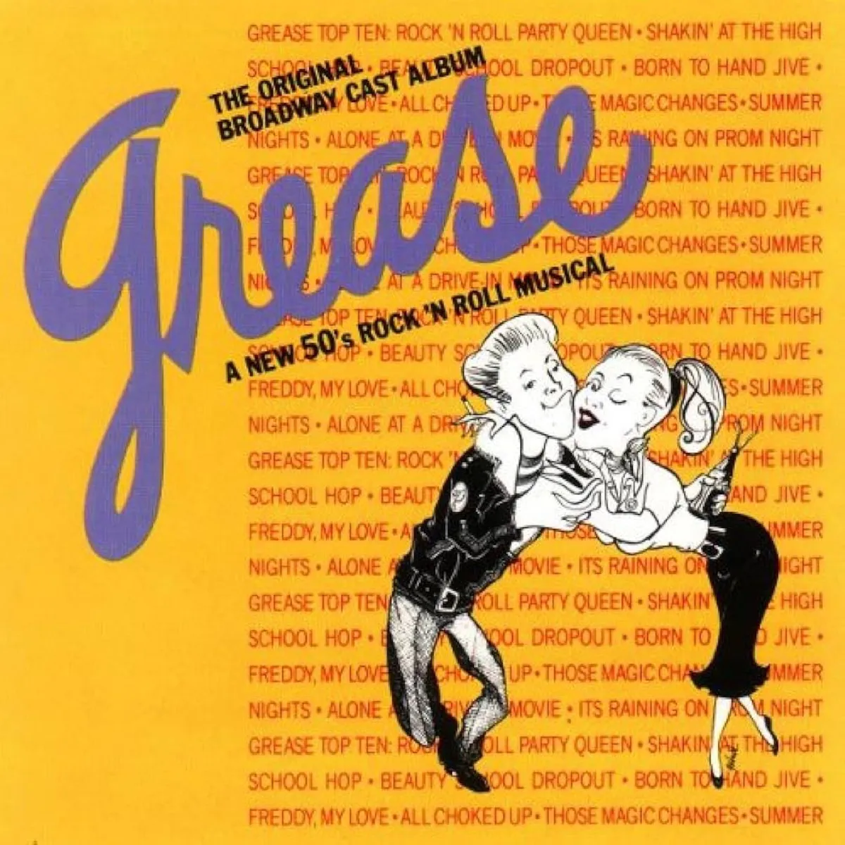 Grease cast recording