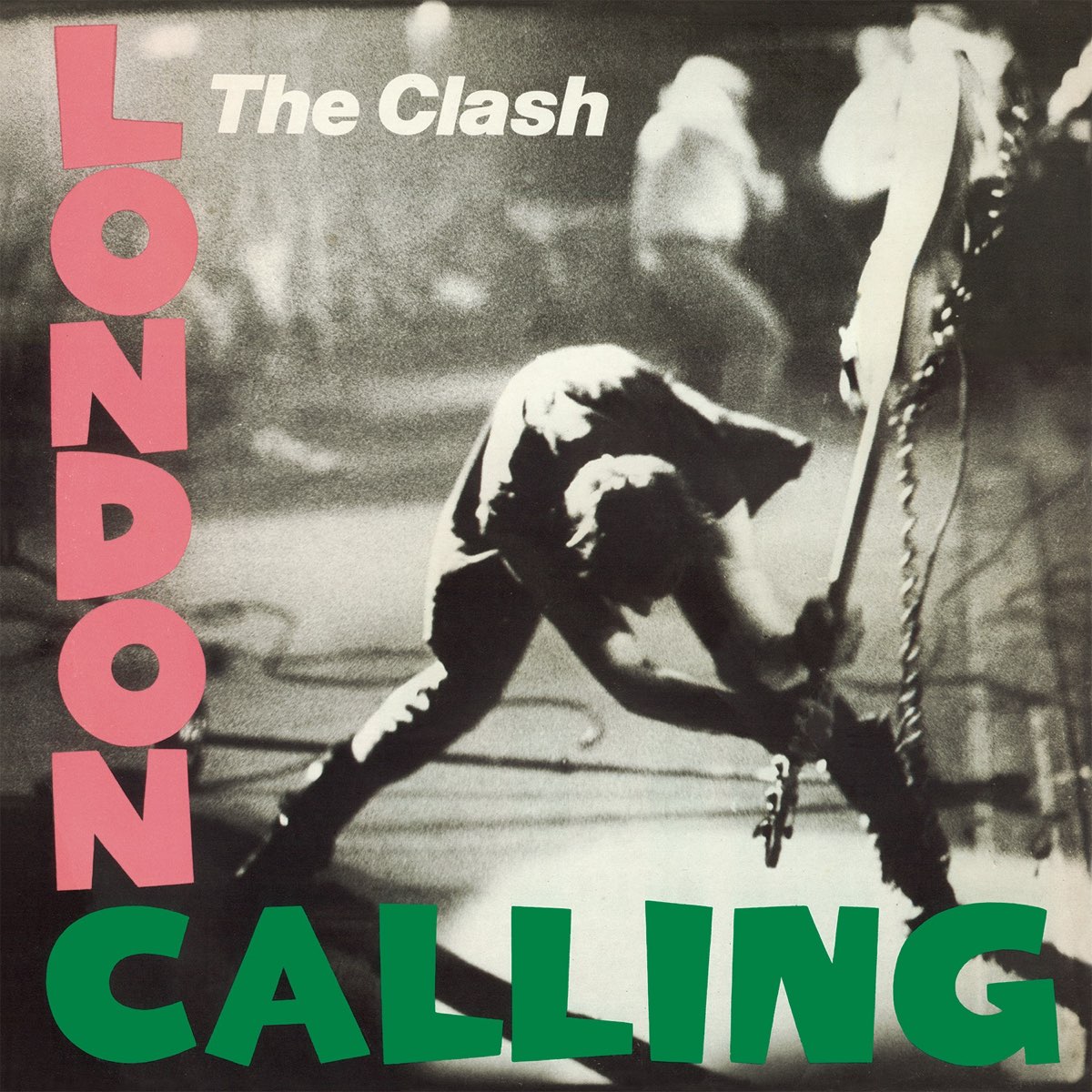"London Calling" by The Clash album cover