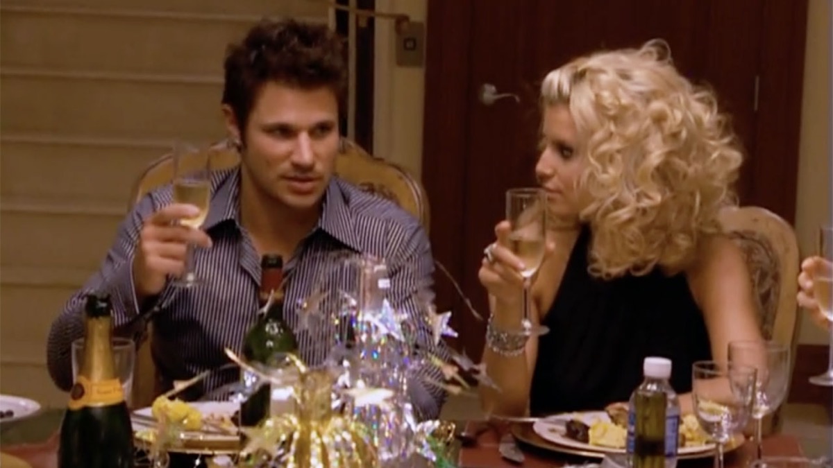 Still from Newlyweds: Nick and Jessica