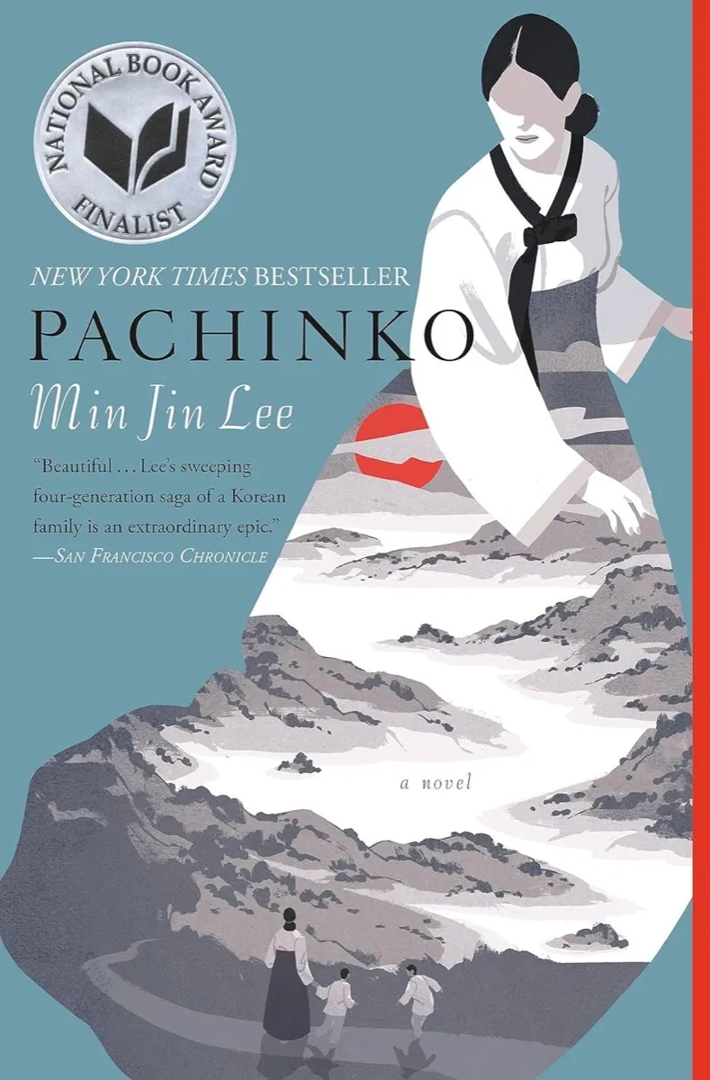 "Pachinko" by Min Jin Lee book cover