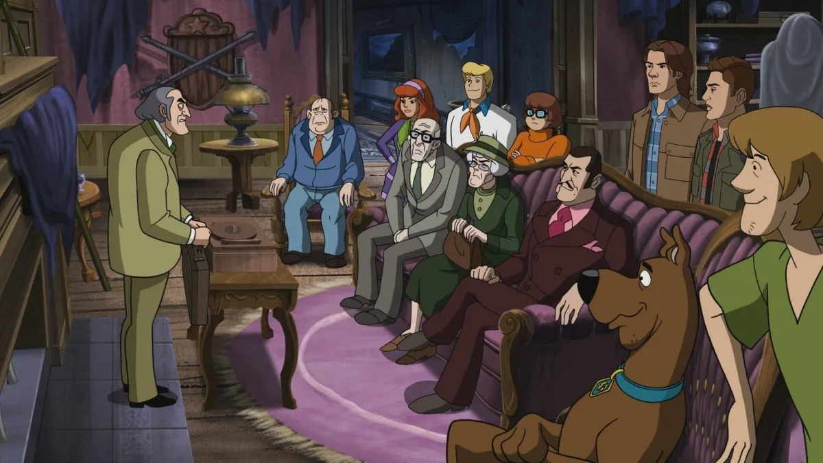 Still from the Supernatural episode "Scoobynatural"