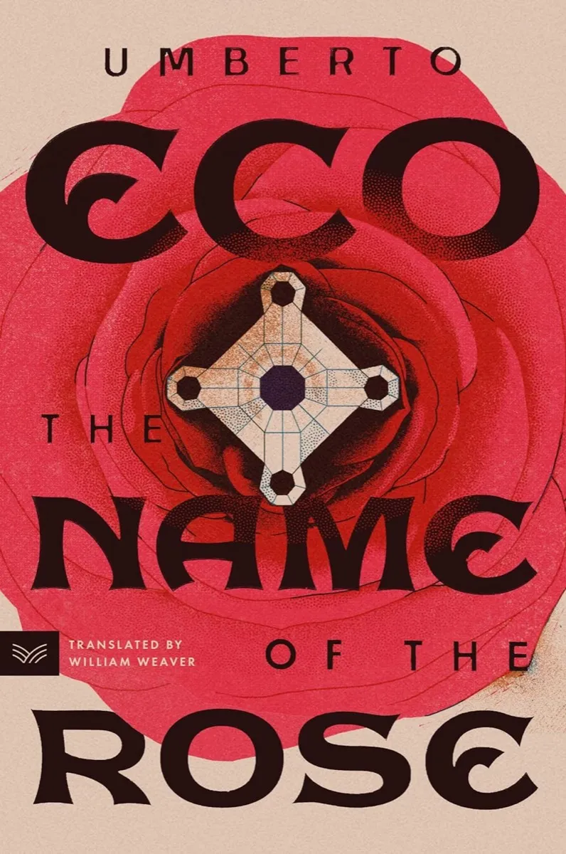 "The Name of the Rose" by Umberto Eco book cover