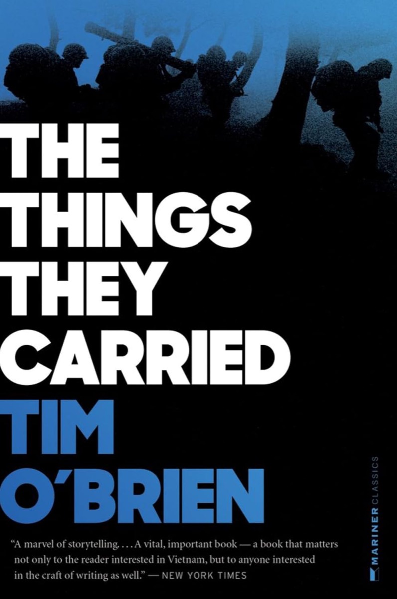 "The Things They Carried" by Tim O'Brien book cover