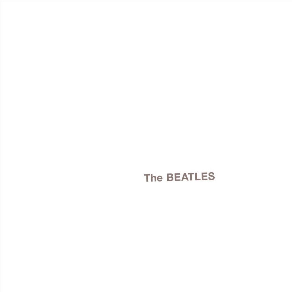 "The White Album: 50th Anniversary" by The Beatles album cover