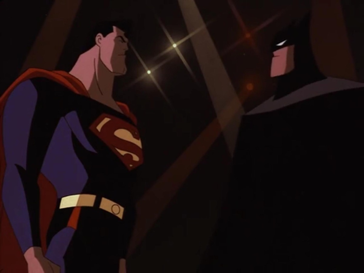 Still from the Superman: The Animated Series episode "World's Finest"