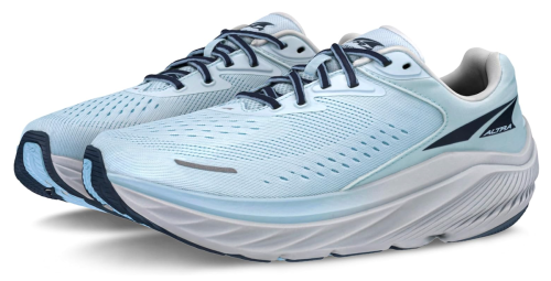 light blue Altra Olympus running shoes