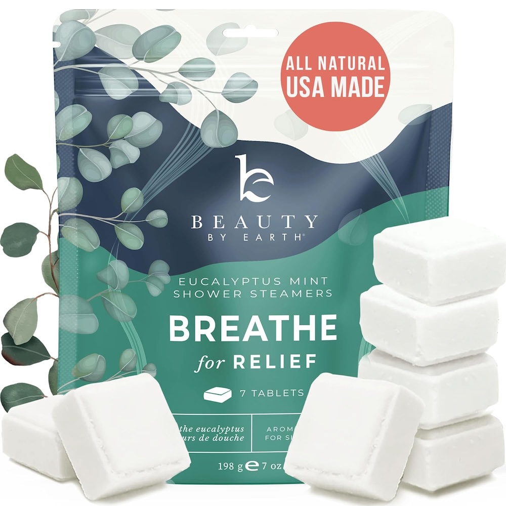 A pack of aromatherapy shower steamers