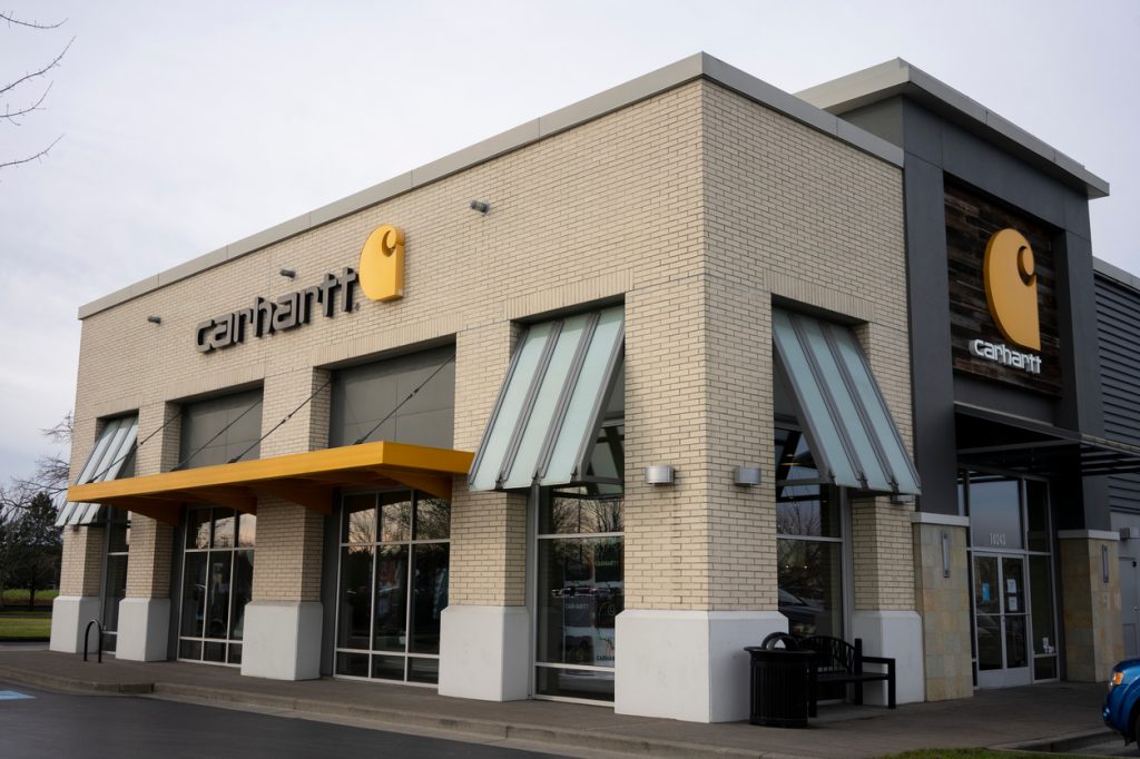 A Carhartt store exterior