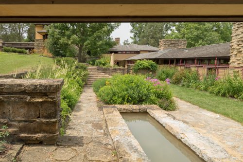 Frank Lloyd Wright's Taliesin East in Spring Green, Wisconsin