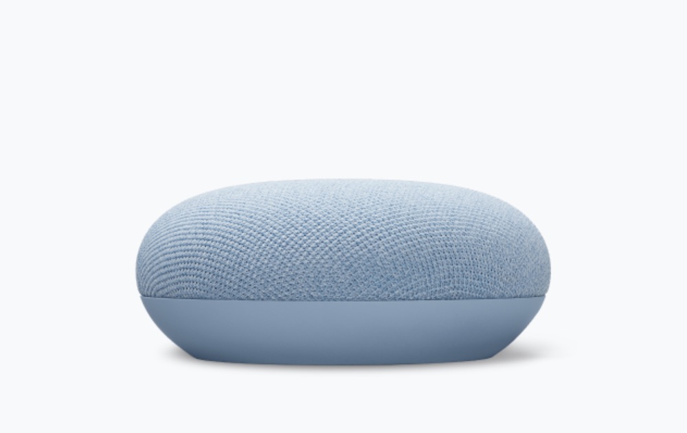 Sky blue Google Nest Mini