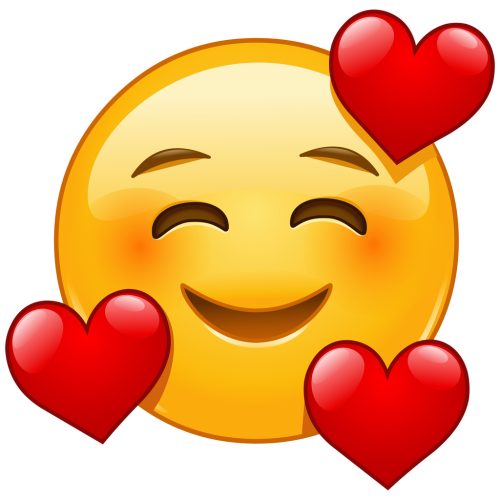 heart face emoji