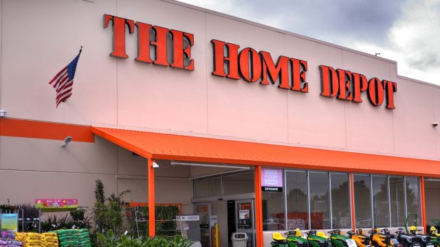 Home Depot storefront