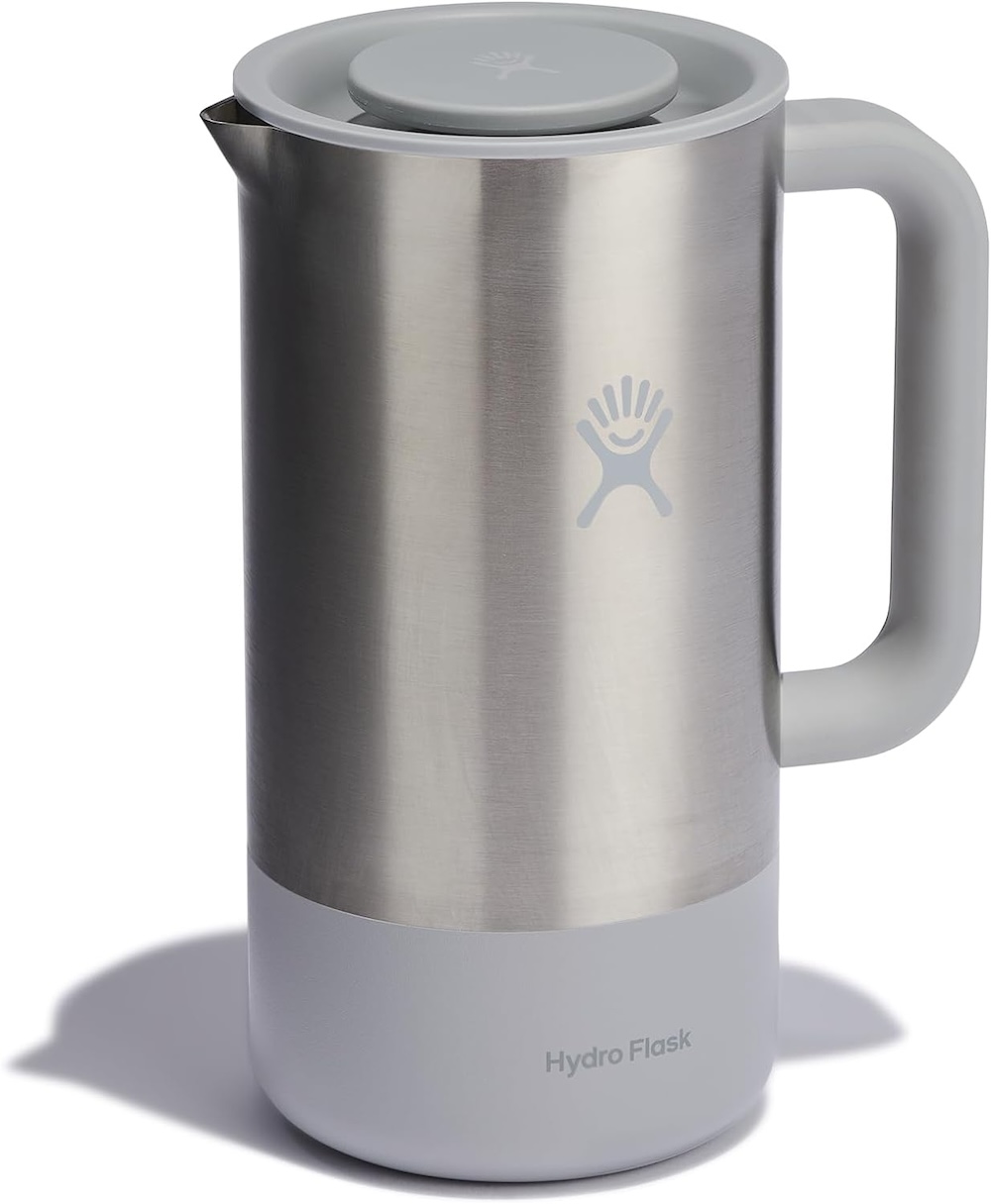 A Hydro Flask French press