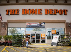 home depot store in spring