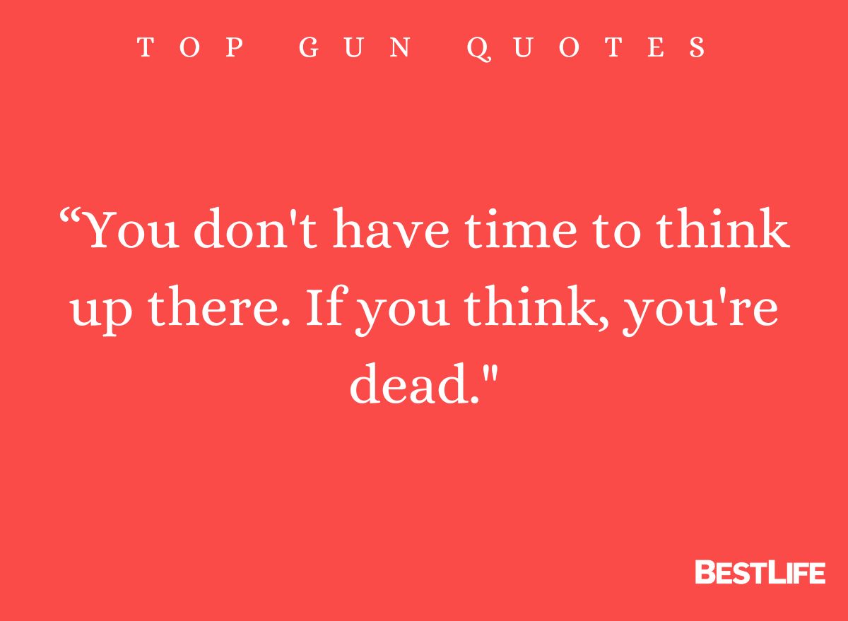 44 "Top Gun" Quotes to Celebrate Hollywood's Favorite Maverick