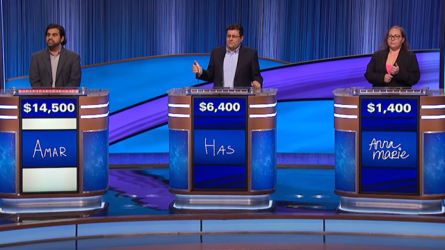 Jeopardy contestants on the May 24, 2024 episode