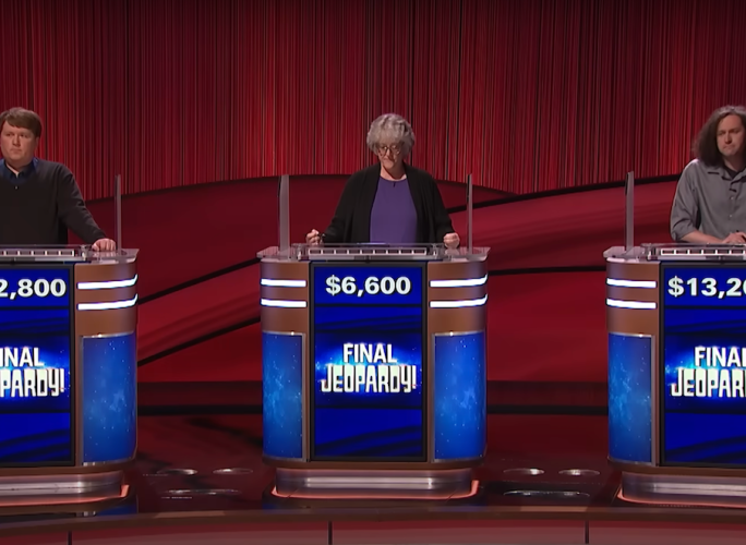 Jeopardy! contestants on the 5.15.24 episode