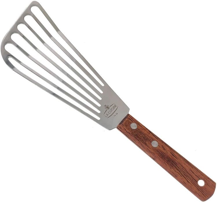 A slotted fish spatula