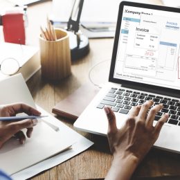 Invoice Bill Paid Payment Financial Account Concept