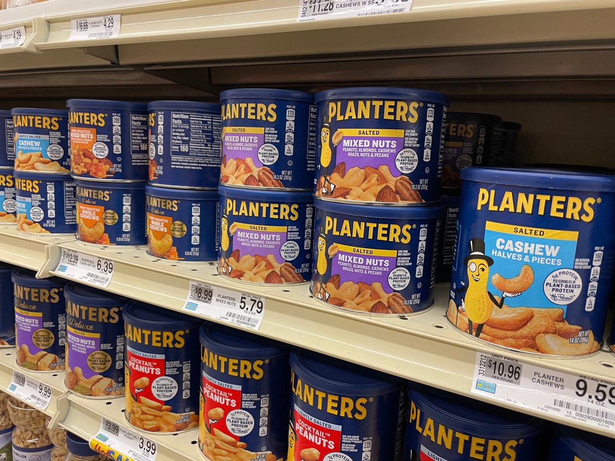 Planters Nuts Are Being Recalled Over Possible Listeria, FDA Says