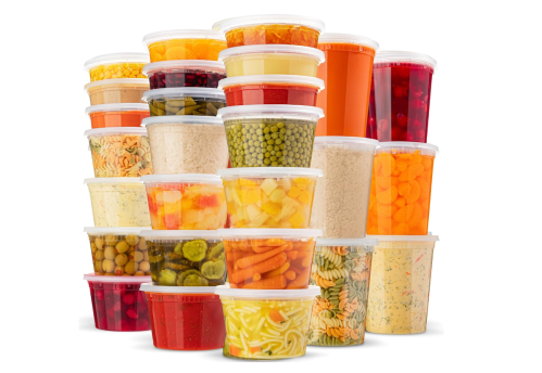48 Count Food Storage Containers With Lids