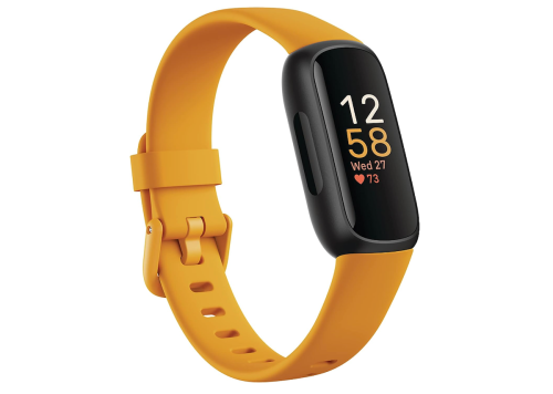 yellow Fitbit Inspire 3 Fitness Tracker