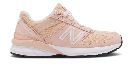 New Balance 990v5 sneakers in light pink
