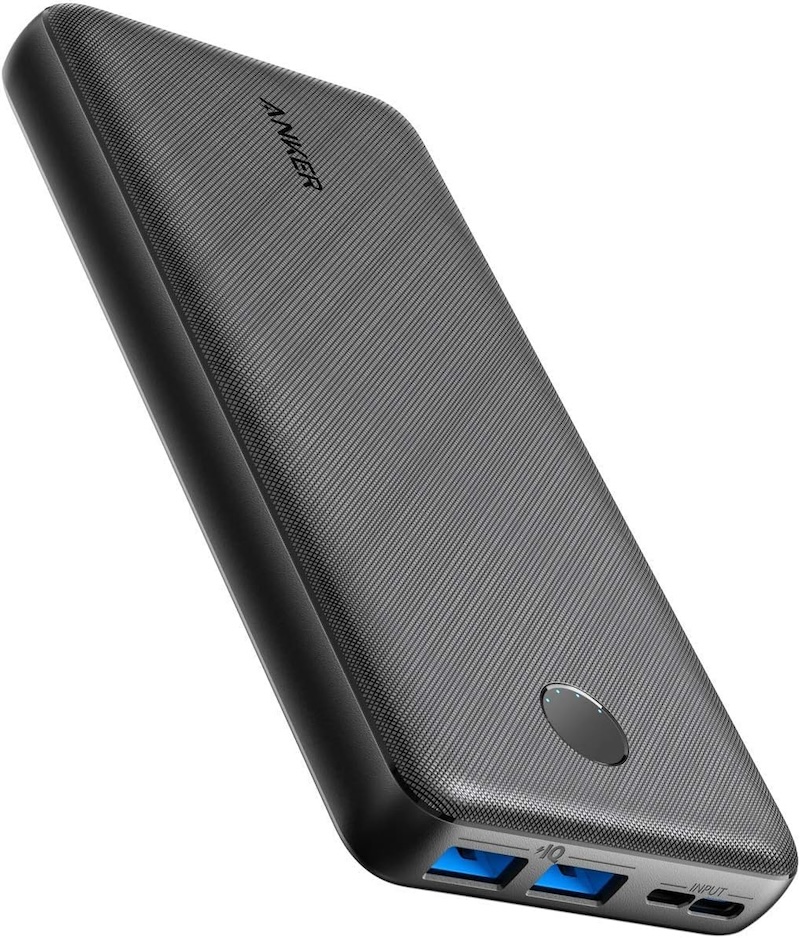An Anker portable charger