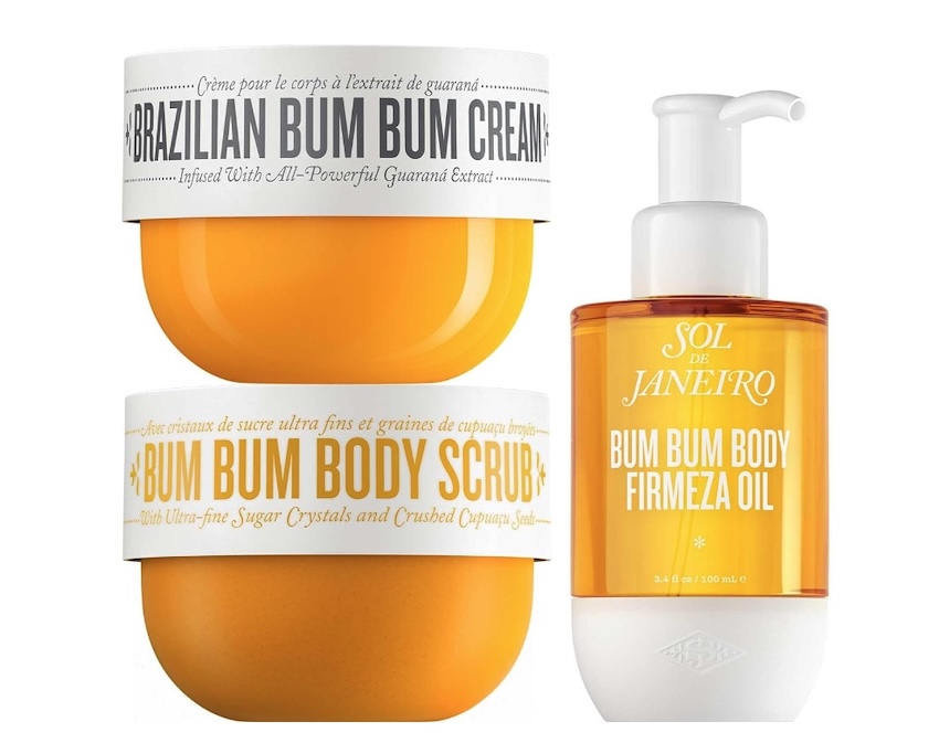 A Brazilian Bum Bum Cream skincare set
