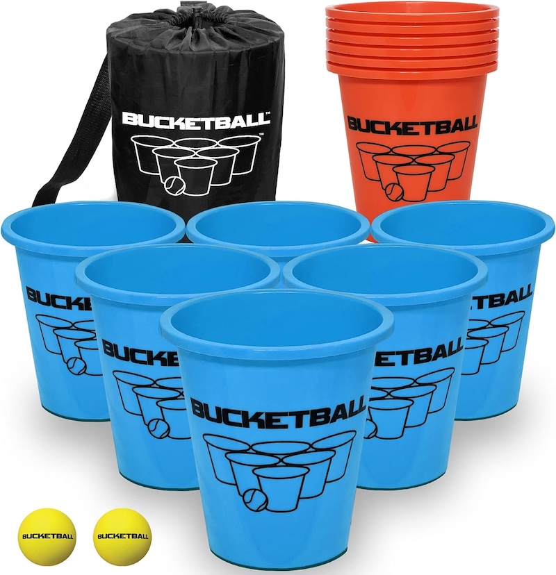 A Bucketball set