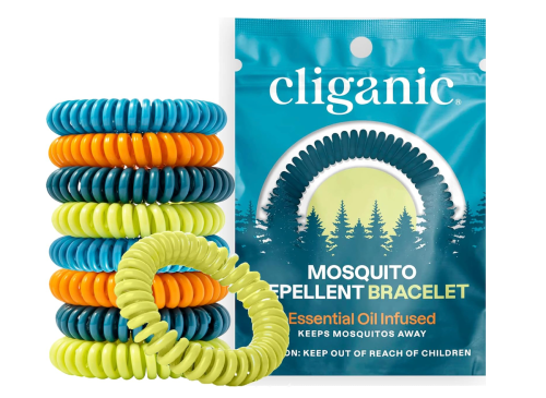 Cliganic mosquito-repellent bracelets