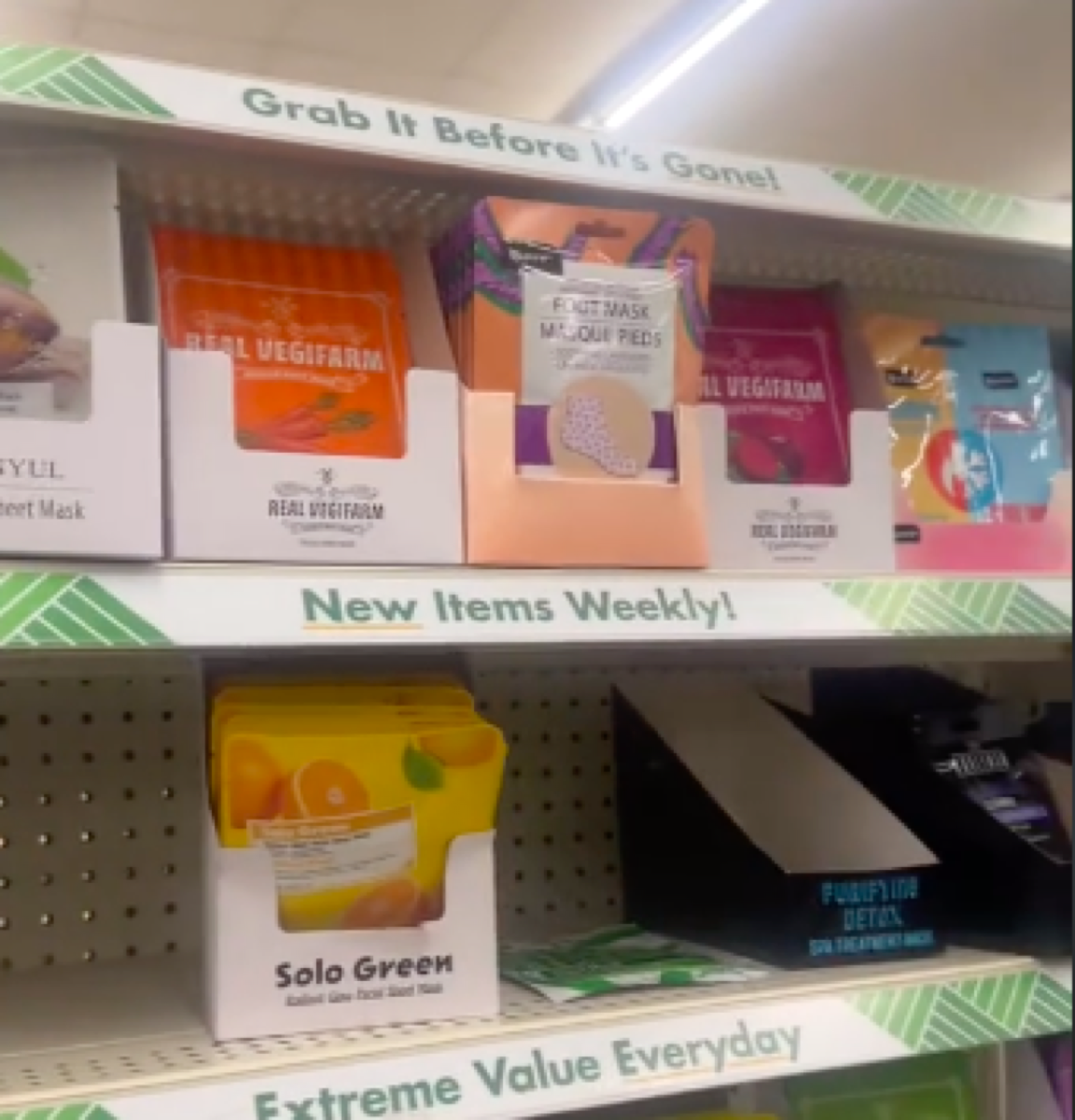 Dollar Tree new Korean beauty products