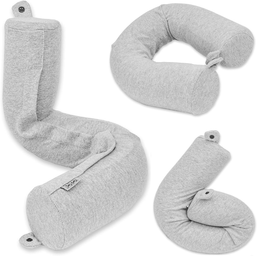 A Dot&Dot memory foam travel pillow