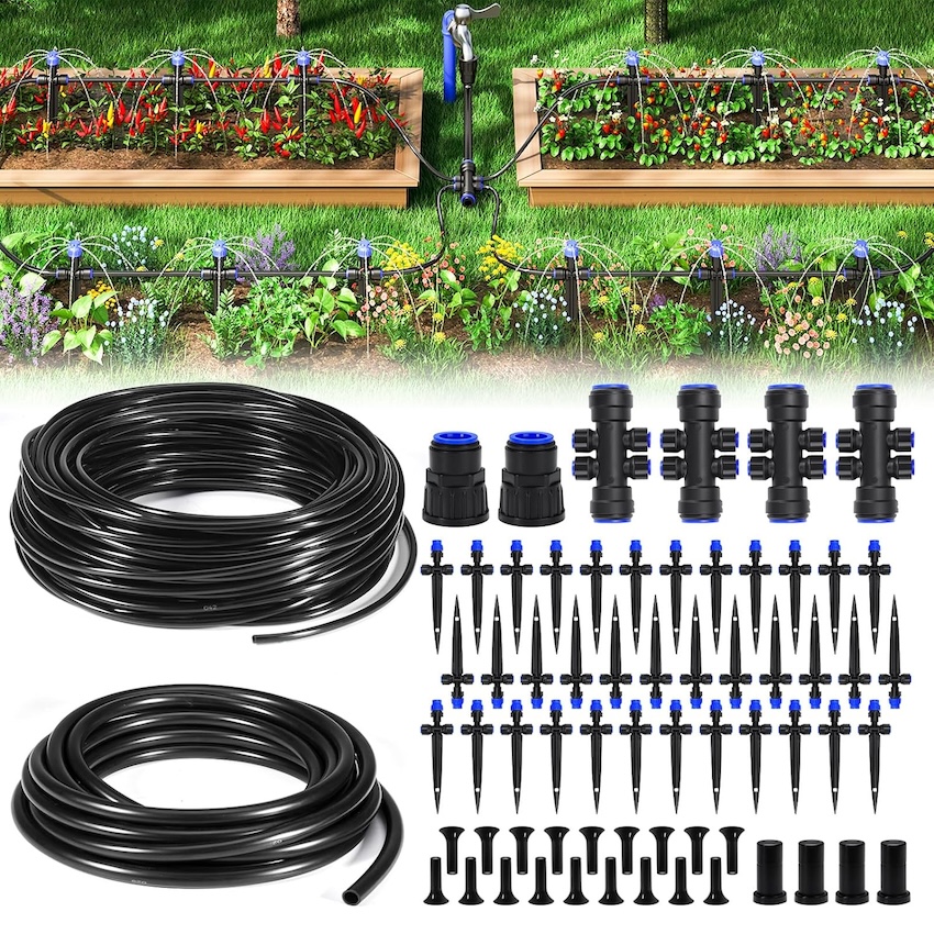 A Hiraliy drip irrigation system